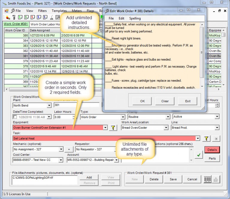 Work Order Software Work Order Tracking Software